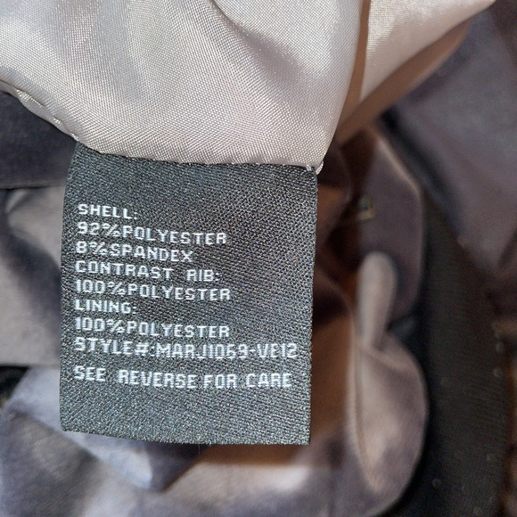 BNCI Reversible Bomber Jacket Black & Gray, Size M - Picture 9 of 11